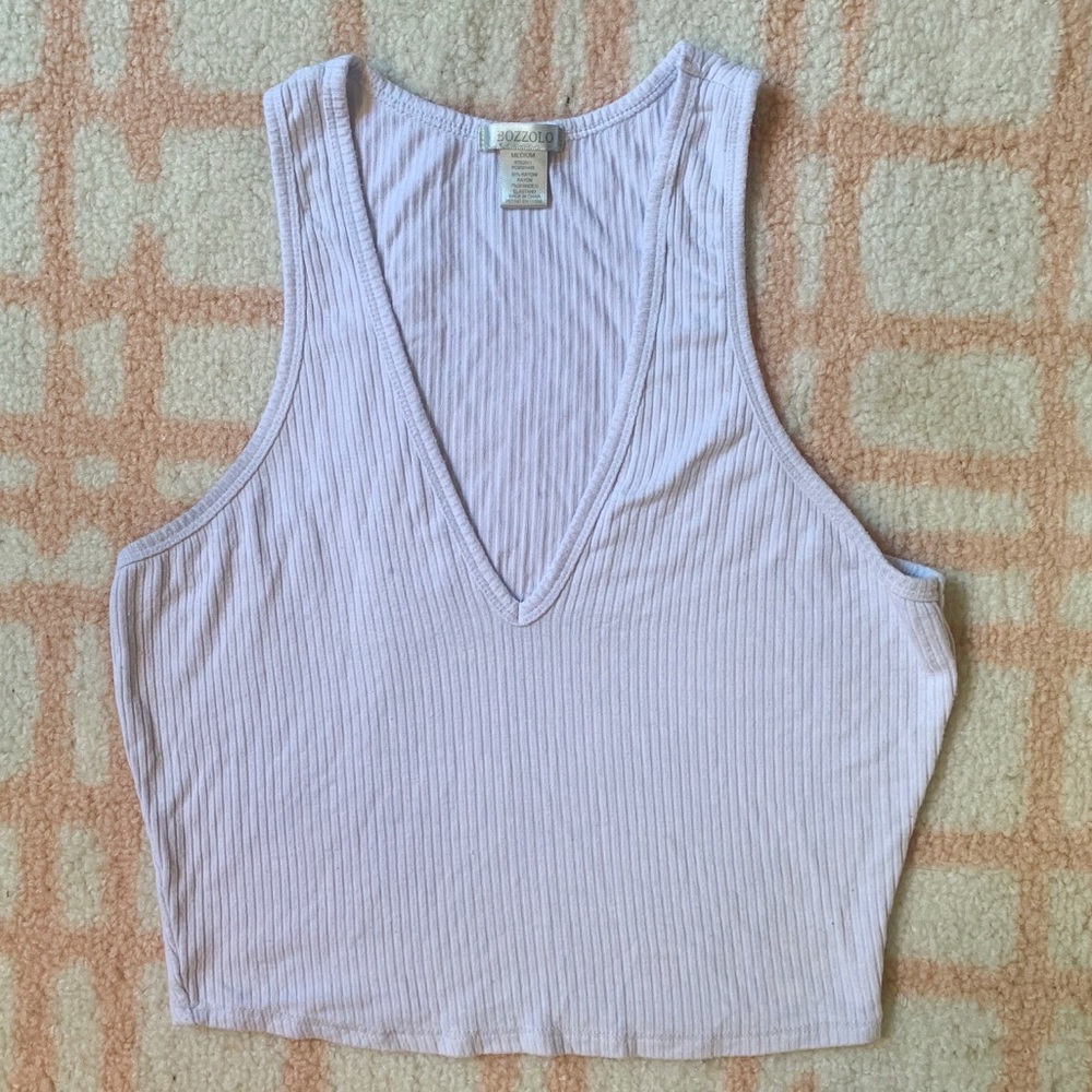 Cropped tank top